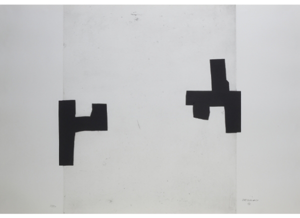 EDUARDO CHILLIDA (San Sebastián, 1924 - 2002) Leku III, 1970