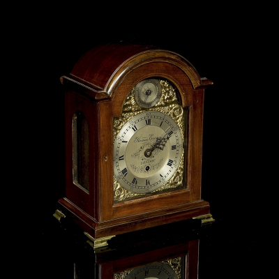Reloj de sobremesa estilo Jorge III de Thomas Evans 1844-1890.
