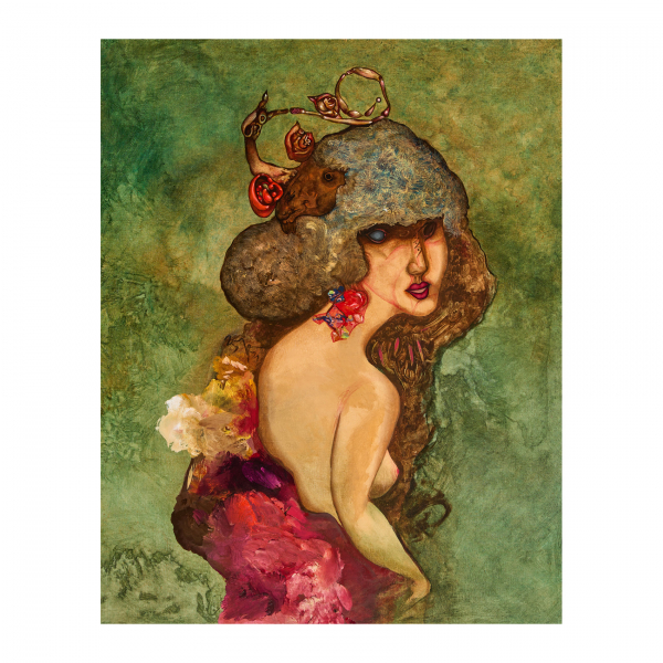 Modest Cuixart (Barcelona, 1925-Palamós, Girona, 2007) Mortseta. Óleo sobre tela 