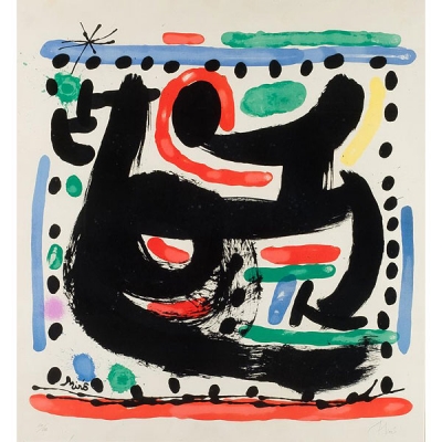 Joan Miró. Atelier Mourlot Nueva York (1967)
