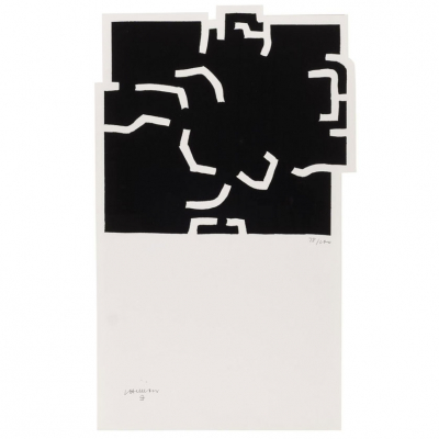 Eduardo Chillida. &quot;Zürich I (1978)&quot;. Litografía sobre papel. Firmada y Numerada (78/100)
