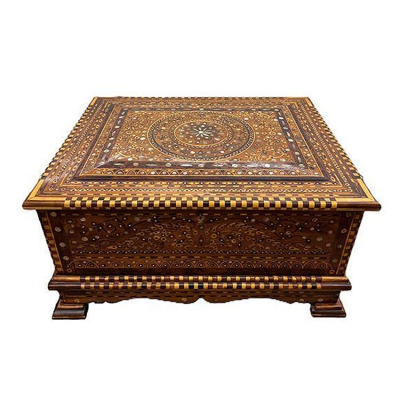 Caja joyero estilo granadino S. XX. 