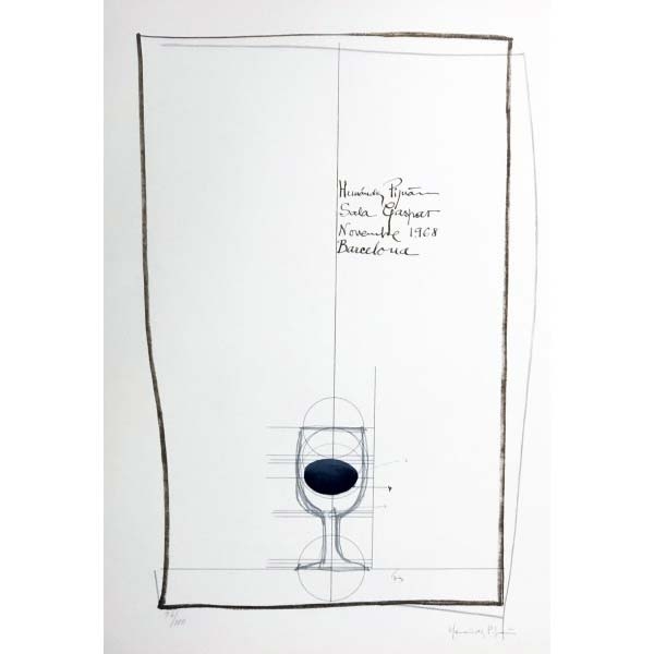 Hernández Pijoan - Litografía.