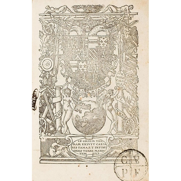  Luis de AVILA Y ZÚÑIGA  "COMENTARIO... DE LA GUERRA DE ALEMAÑA HECHA DE CARLO V..."