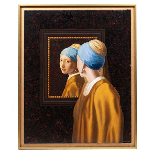 PIERRE MURILLO  (1939) "Mujer en el espejo "