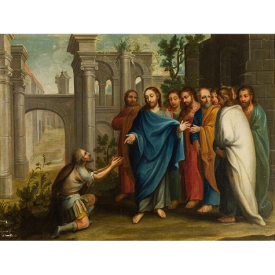 Joseph de Páez. La conversión del Centurión