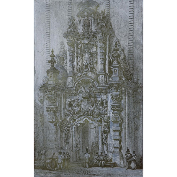 T. Jeavons - Plancha original para grabado