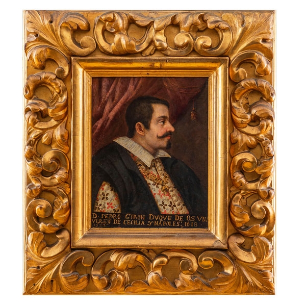 &quot;Retrato de D. Pedro Giron Duque de Osuna Virey de Sicilia y Napoles, 1618-1622!. 
