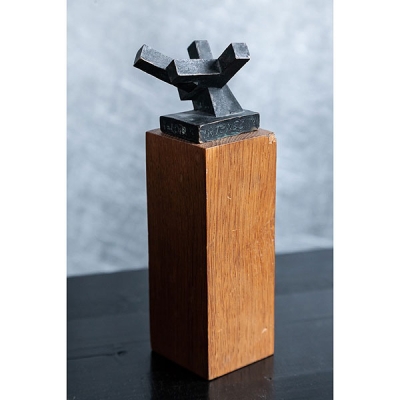 Jorge Oteiza (Orio 1908 - San Sebastian 2003) "Irten Ezin" Escultura