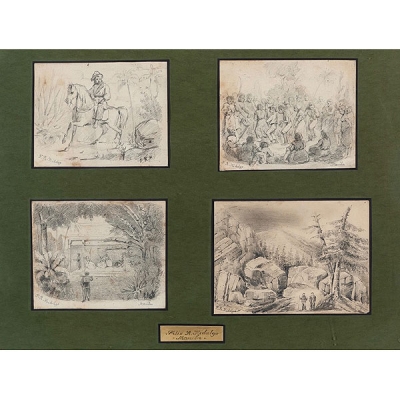 Felix Resurrecci&oacute;n Hidalgo dibujos