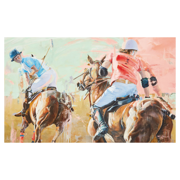 Eduardo Blanco (León, 1974) Pinkmint. Óleo sobre tela. Firmado.