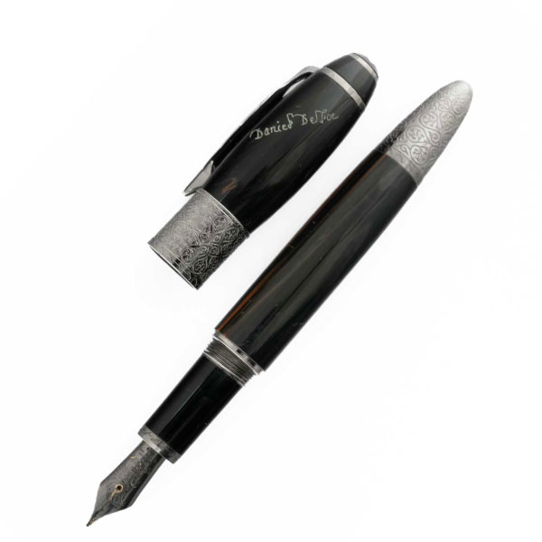 Estilográfica MONTBLANC &#039;Daniel Defoe&#039;, Colección: Writers, Edicion limitada de 2014
