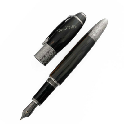 Estilográfica MONTBLANC &#039;Daniel Defoe&#039;, Colección: Writers, Edicion limitada de 2014