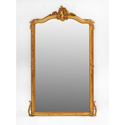 Espejo Estilo Luis XVI. &Eacute;poca Napole&oacute;n III. Francia.