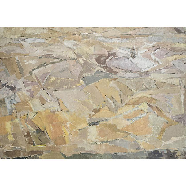 Juan Manuel Díaz Caneja (1905 - 1988).  &quot;Paisaje&quot;. 