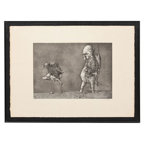 JOSE HERNANDEZ  (1944- 2013) "Deseo amenazado"