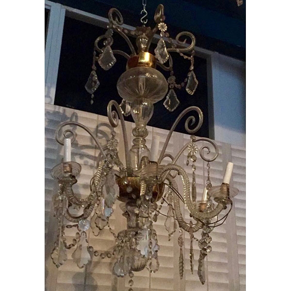 Lámpara de cristal de La Granja