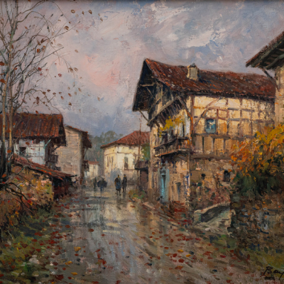 "Vista de Ceberio" Autor&iacute;a: JUAN BAYON SALA "BAY SALA"  