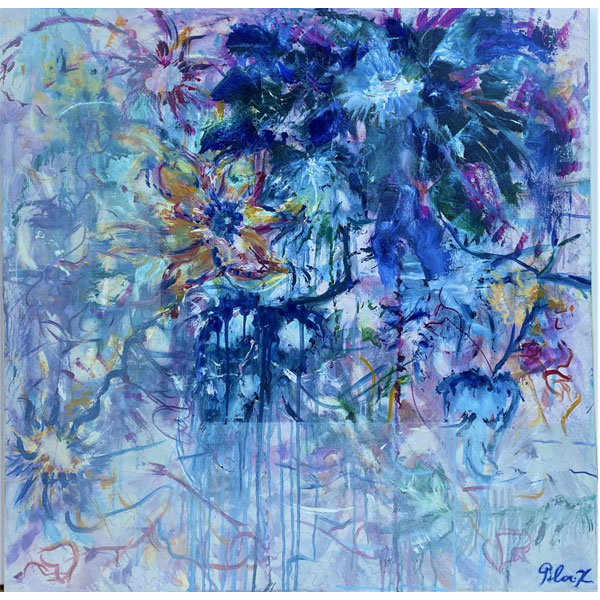 Pilar Xercavins : "Flores celestes" ( 2000 )