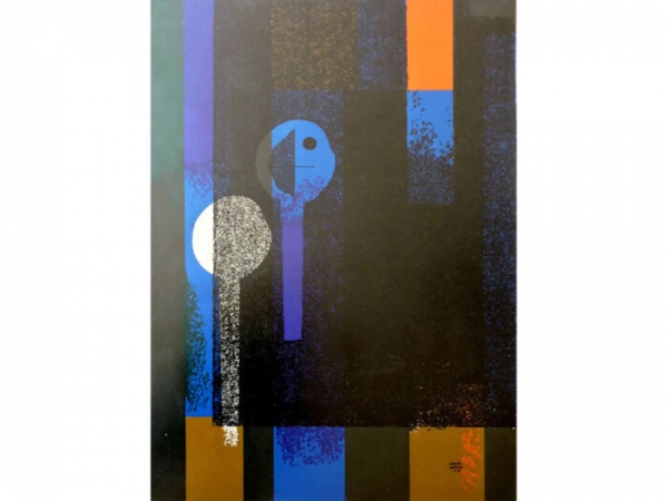 Carlos Mérida – Gemelos – Serigrafía