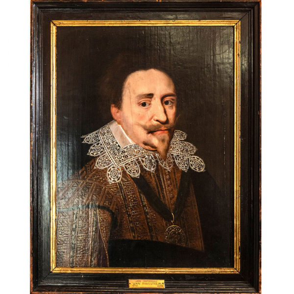 "Retrato del Principe Frederick de Orange" Siglo XVI atribución a Jan Anthonisz Van Ravesteyn