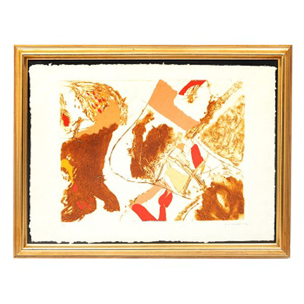 JOSÉ GUINOVART  (Barcelona 1927) "Sin título"