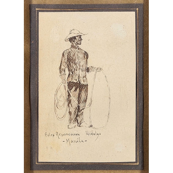 Felix Resurrecci&oacute;n Hidalgo Dibujo