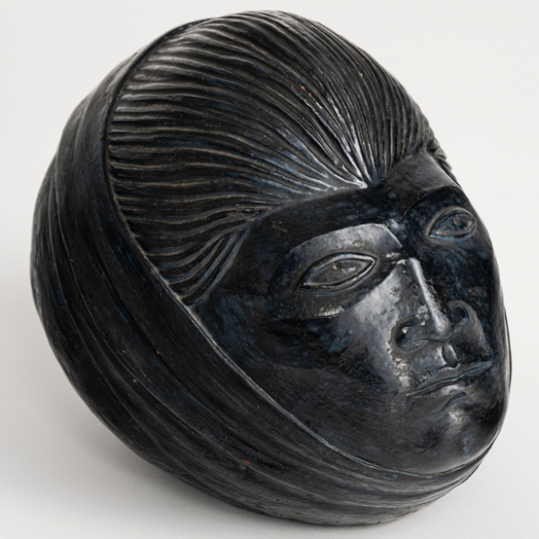 "Cabeza de aldeana vasca"  Arturo Acebal Idígoras (Argentina, 1912 - Bilbao, 1978) 