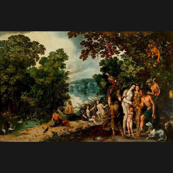 Paolo Fiammingo o Paolo Franceschi (Amberes, ca. 1540-Venecia, 1596) - El Juicio de París.