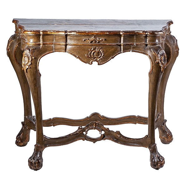 Consola espa&ntilde;ola &eacute;poca Carlos III