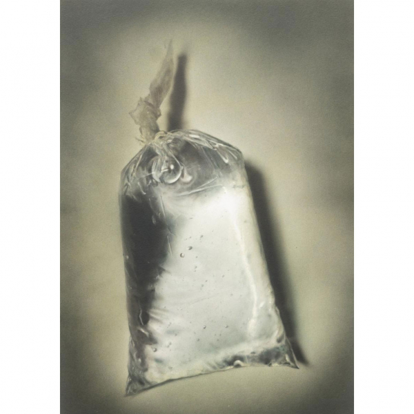 Luis Feo.   &quot;Be water my friend - Colección Retratos con Esperanza&quot;. Técnica mixta (grafito, acrílico, lápices de colores y acuarela) sobre papel encolado a tabla.