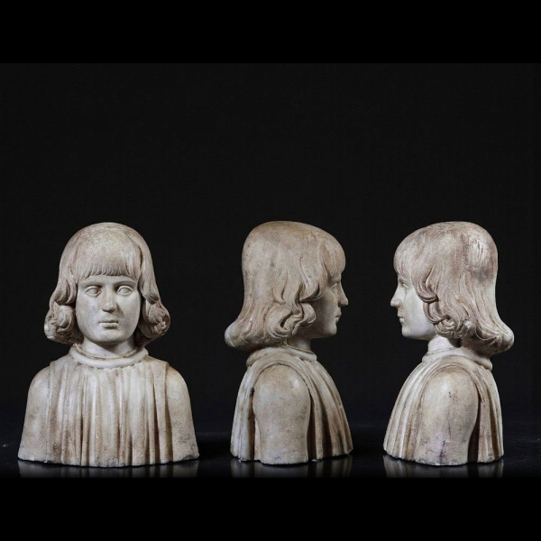 Francesco Laurana (Vrana, 1430 &ndash; Avi&ntilde;&oacute;n, 1502) "Retrato de joven aragon&eacute;s".   M&aacute;rmol labrado. 