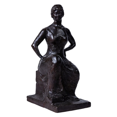 Sebastián Miranda (Oviedo, 1885 - Madrid, 1975)  &quot;Mujer sentada&quot; 