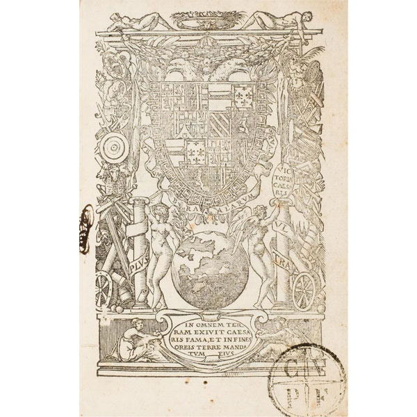 Luis de AVILA Y ZÚÑIGA - "Comentario... Guerra de Alemania hecha de Carlos V..."