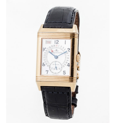 Reloj cab., suizo, JAEGER-LECOULTRE, mod. &#039;Reverso Grande Taille&#039; de oro rosa 18 K.