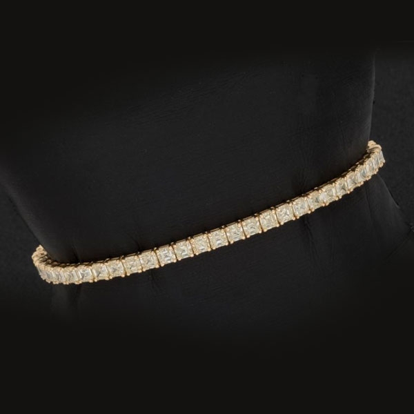 Pulsera rivière con brillantes 12,12 cts