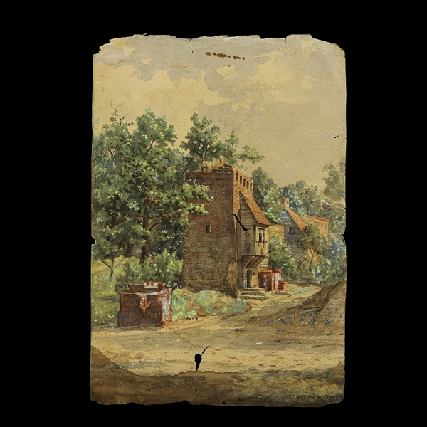 Winslow Hommer (1836-1910) "Paisaje rural", 1887