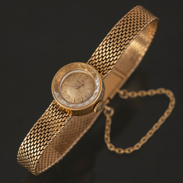 Omega, Reloj de Dama en oro amarillo de 18 kt.