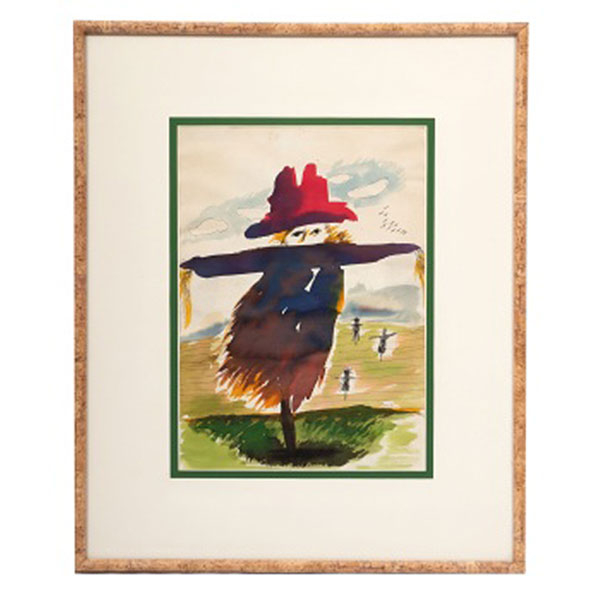 Jose Luis Zumeta  (Usurbil, Guipuzcoa 1939) "Espantapájaros"