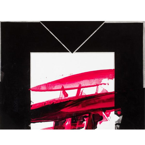 Luis Feito L&oacute;pez (1929 - 2021).  "Sin t&iacute;tulo - N&ordm; 1675 (2003)".