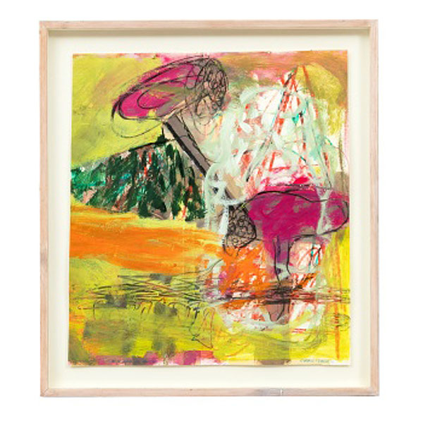 CARMELO CAMACHO  (Valdepeñas, Ciudad Real 1959) "La incógnita de avestruz III"