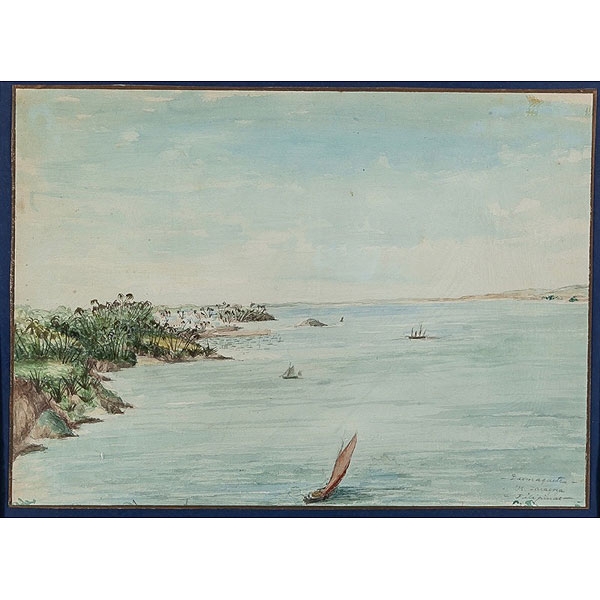 Miguel Zaragoza y Aranquizna Acuarela