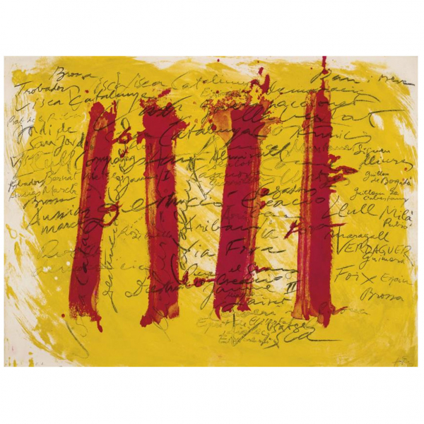 Antoni Tàpies   "Suite Catalana (1972)".