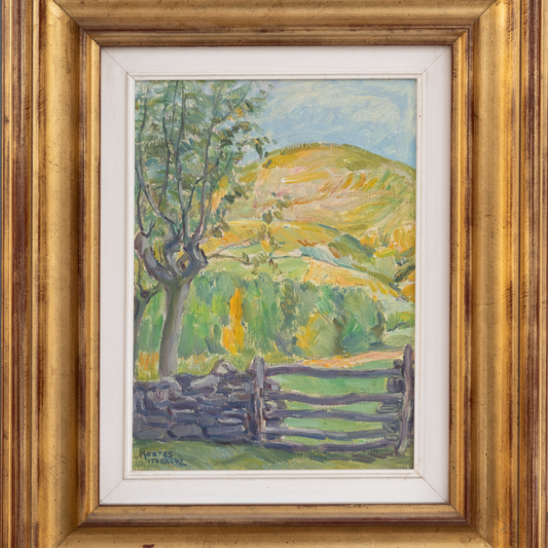 "Paisaje"  GASPAR MONTES ITURRIOZ (Irún, 1901-1998)
