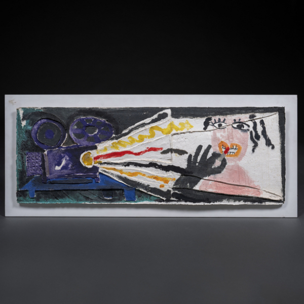 "Proyecci&oacute;n de cine" ANDR&Eacute;S NAGEL (San Sebasti&aacute;n, 1947)