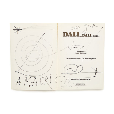 Salvador Dalí (Figueres, Girona, 1904-1989) Dibujo a rotulador 