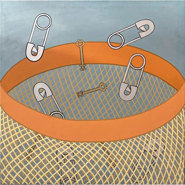 Amitla Cuacuas Marcué – Colador – Tinta / Serigrafía sobre Vinyl / VI