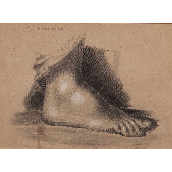 Juan Luna y Novicio Dibujo