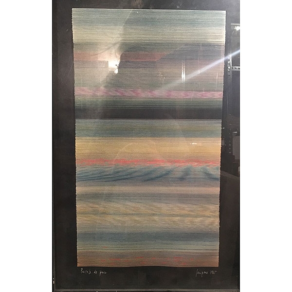 Eusebio Sempere (Onil, Alicante 1923 - Madrid 1985) "Paisaje de Junio"