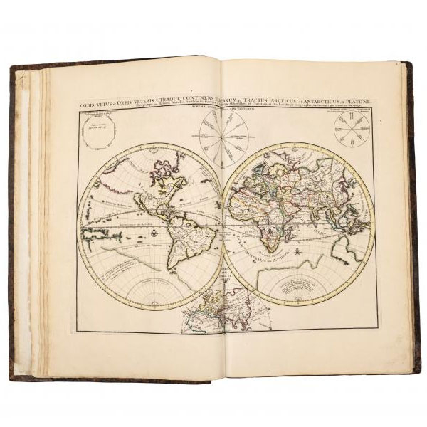 JEAN Le Clerc. Atlas Antiguus Sacer et Profanus (1705?). 
